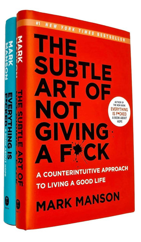 The Subtle Art of Not Giving a Fck & Everything Is Fcked Collection 2