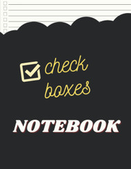 Notebook with Check Boxes: To Do List Notebook Daily Undated Planner
