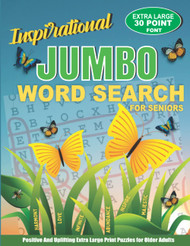 Inspirational Jumbo Word Search For Seniors