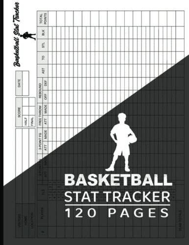 Basketball Stat Tracker Player Log Book