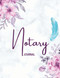 Purple Notary Journal Notary journal for signing agents Notary book