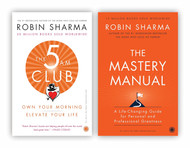 Robin Sharma 2 Books Collection Set The Mastery Manual & The 5 Am Club