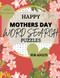 Happy Mothers Day Words Search Puzzle Book