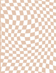 Checkered Notebook: Aesthetic Checkerboard Pattern Blank Lined