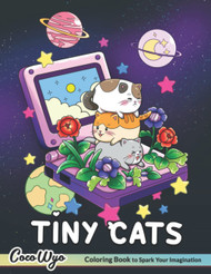 Tiny Cats Coloring Book