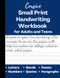 Cursive Small Print Handwriting Workbook for Adults and Teens - Neat