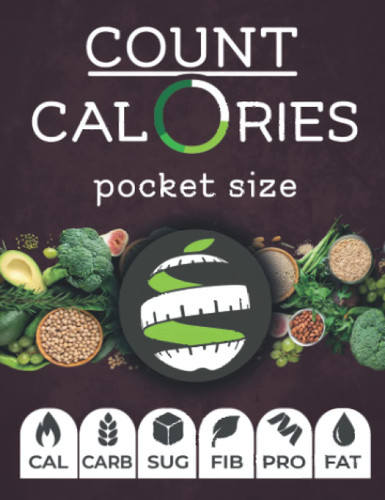 Calorie Counter pocket size book: track your calorie carbohydrate