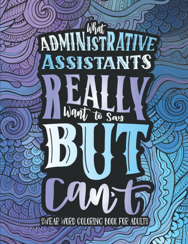 Administrative Assistant Coloring Book