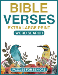 Bible Verses Extra Large-Print Word Search Puzzles for Seniors
