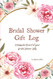 Bridal Shower Gift Log