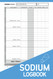 Sodium Logbook: Manage Your Salt Intake With This 120-Day Pocket Size