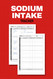 Sodium Intake Tracker