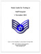 Study Guide for Testing to Staff Sergeant: 2021-2023