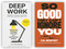 2 Books Set by Cal Newport [So Good They Can't Ignore You & Deep Work