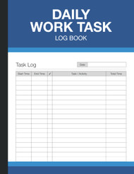 Daily Work Task Log Book