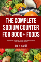 The Complete Sodium Counter For 8000+ Foods