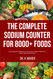 The Complete Sodium Counter For 8000+ Foods