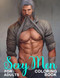 Sexy Men Coloring Book for adults