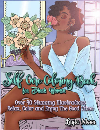 Self-Care Coloring Book for Black Women