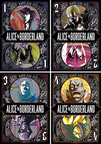 Alice in Borderland Volume 1-4 Collection 4 Books Set By Haro Aso