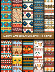 Native American Scrapbook Paper