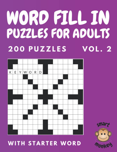 Word Fill In Puzzles for Adults: Vol.2