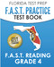 Florida Test Prep F.A.S.T. Practice Test Book F.A.S.T. Reading Grade 4