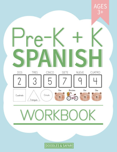 Pre-K + K Spanish Workbook