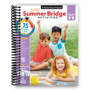 Summer Bridge Activities PreK-K Workbooks Ages 4-5 Math Phonics