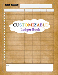 Customizable Ledger Book