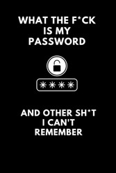 What the f*ck is My Password and other Sh*t I can't Remember