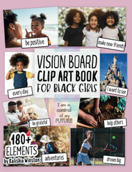 Vision Board Clip Art Book for Black Girls