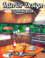 Interior Design Coloring Book