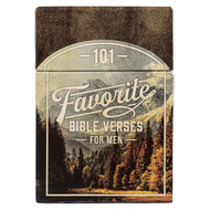 101 Favorite Bible Verses for Men Inspirational Scripture Cards to