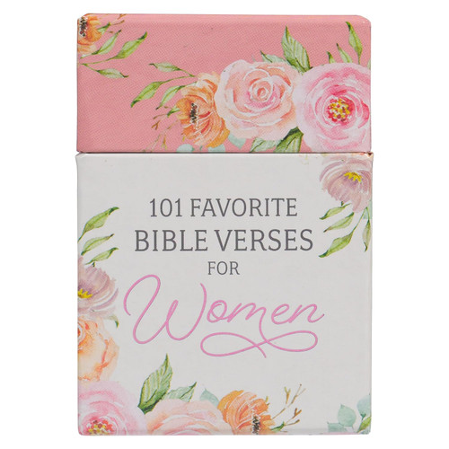 101 Favorite Bible Verses for Women Inspirational Scripture Cards to