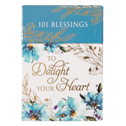 101 Blessings To Delight Your Heart Inspirational Scripture Cards to