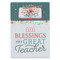 101 Blessings for a Great Teacher Inspirational Cards to Keep or Share