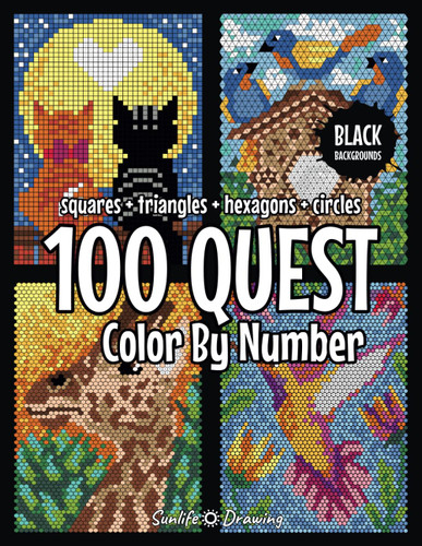 100 QUEST Color By Number