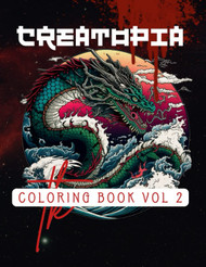 Creatopia Coloring Book Vol 2: Modern and Classic Designs
