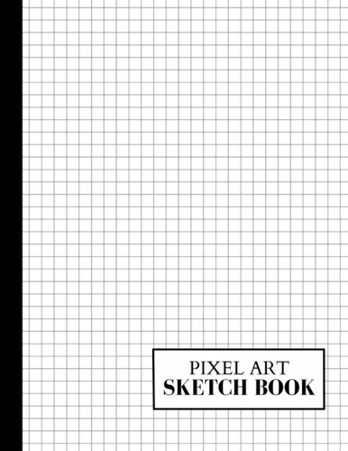 Pixel Art Grid Paper Sketch Book