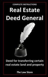 Real Estate Deed General: Deed For Transferring Certain Real Estate