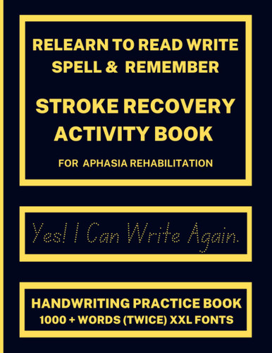 Stroke Recovery Activity Book for Aphasia Rehabilitation