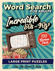 Incredible 50s-90s Word Search for Adults