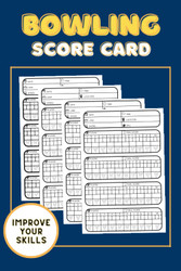 Bowling Score Book: Bowling Score Book For League Bowling