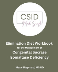CSID Elimination Diet Workbook: Elimination Diet Protocol for