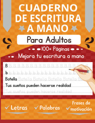 Cuaderno de Escritura a Mano para Adultos y Adolescentes