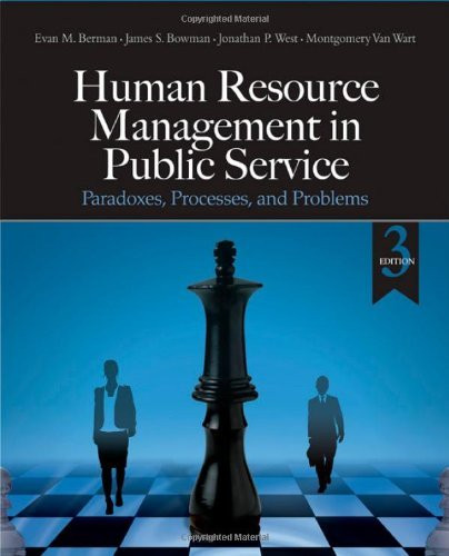 Human Resource Management In Public Service
