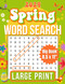 Spring Word Search Large Print