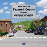 Road Atlas of Tazewell County Virginia