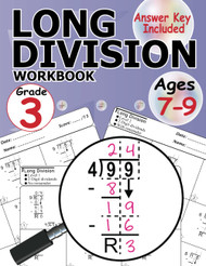 Long Division Workbook Grade 3: Two Digit Long Division With Examples